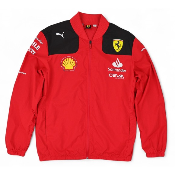 Puma Other - Puma Scuderia Ferrari F1 Jacket Mens Medium Red Black Formula 1 Racing Shell